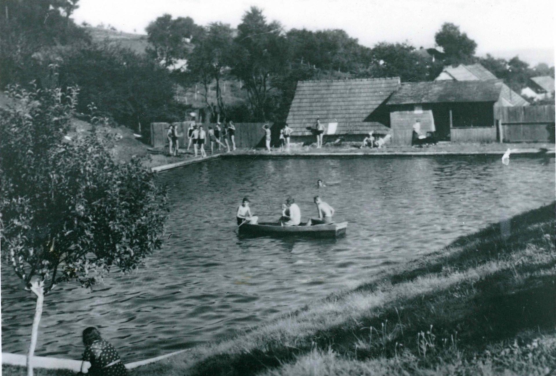koupaliště vybudované v roce 1930