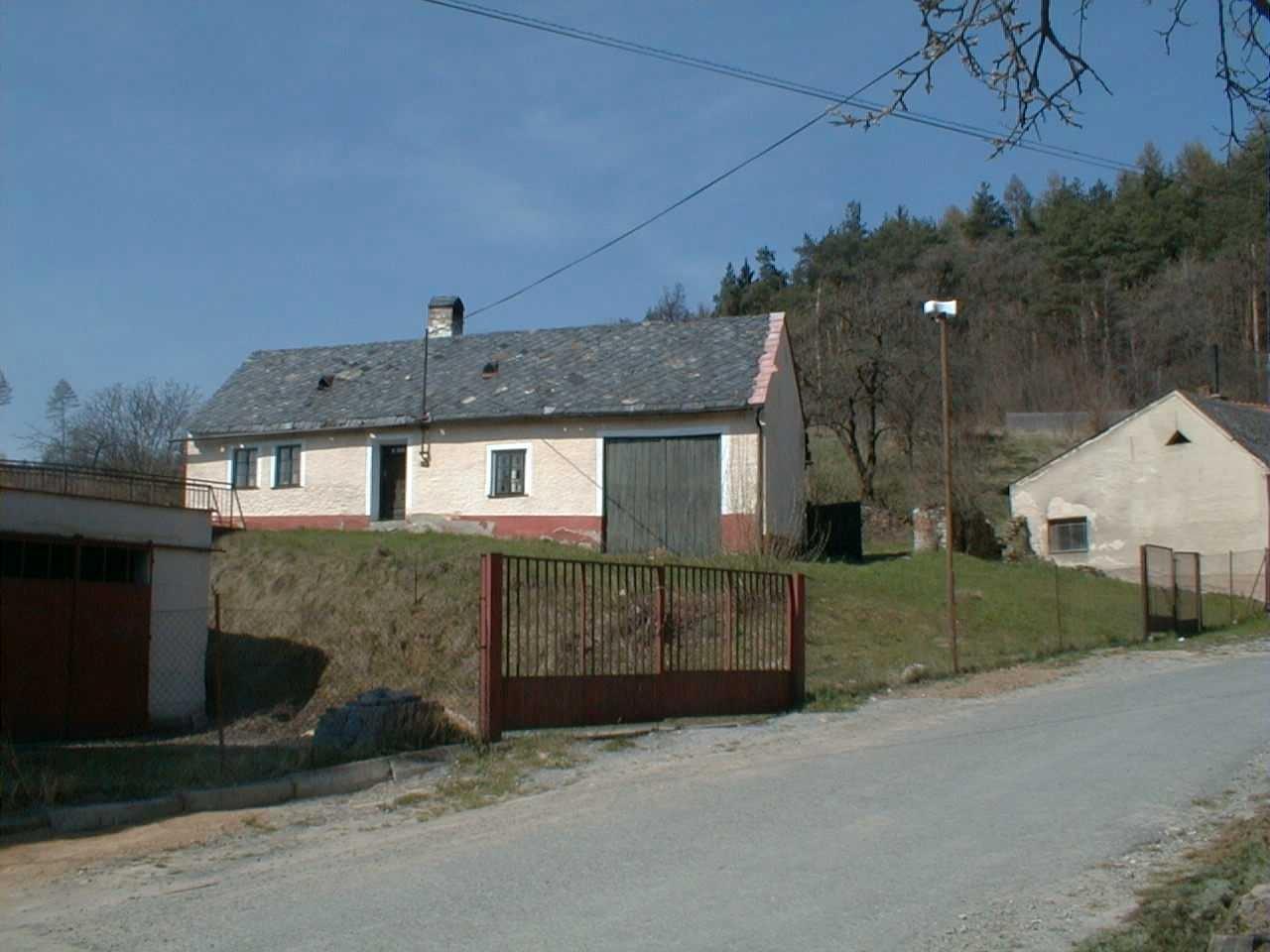 původní domek p. Pantůčkové 2000