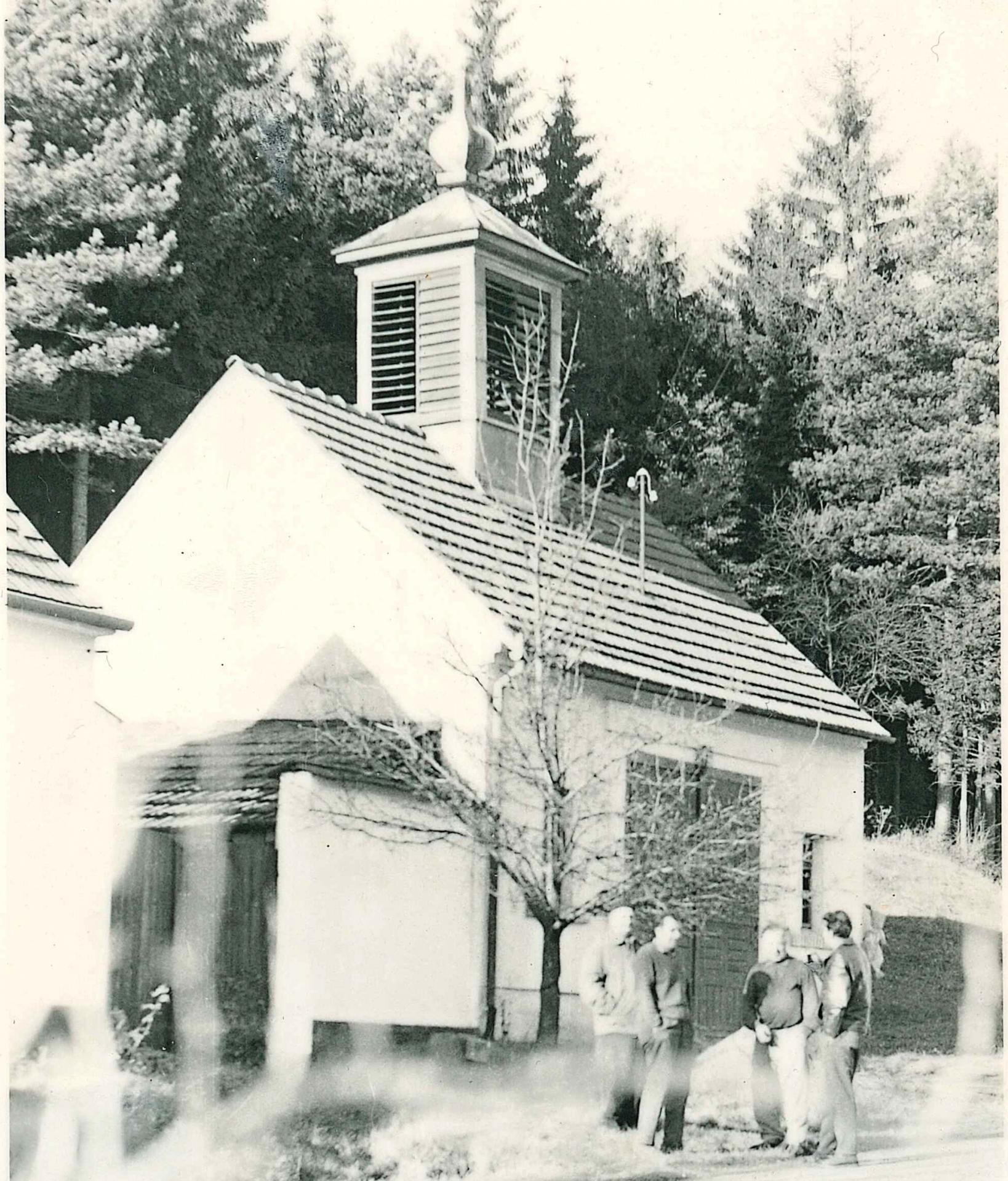 původní stavba hasičské zbrojnice z roku 1921
